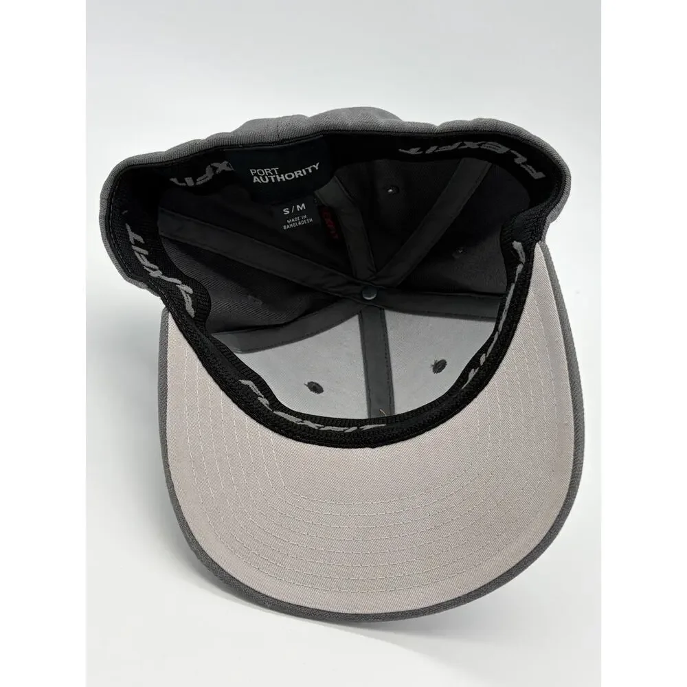 Embroidered Men's Bitcoin Baseball Cap Hat Gray Size Small / Medium